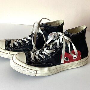 Converse Chuck Taylor All Star Comme des Garcon Athletic Shoes Unisex Sneakers